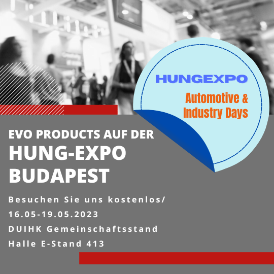 Teilnahme Hungexpo Evo-Products