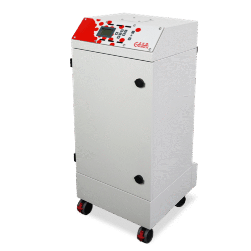 FEX 3000.1: Process-adaptable welding/soldering fume and dust extraction with triple stage filter system