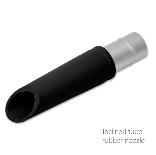 Inclined tube rubber nozzle, 052-0125, 052-0222, 052-0303