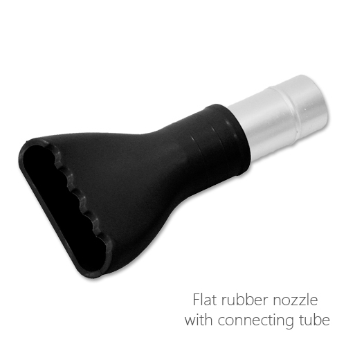 Flat rubber nozzle with connecting tube, 052-0126, 052-0223, 052-0304