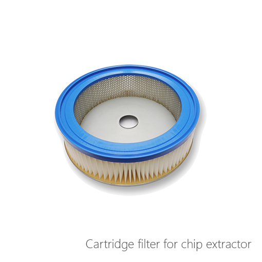 Cartridge filter for chip extractor, 054-10059