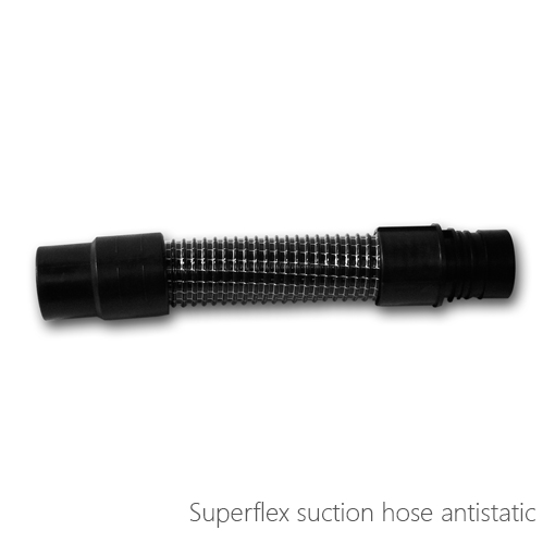 Superflex suction hose antistatic, 052-0131, 052-0132, 052-0231, 052-0232