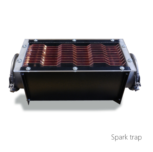 Spark trap, 053-4000, 053-4001